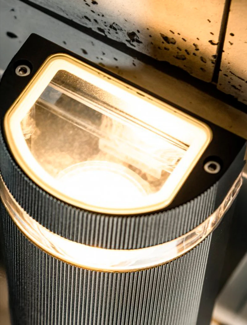 Corp de iluminare pe perete SILVA max.2x50W GU10 IP54 negru GTV210 4