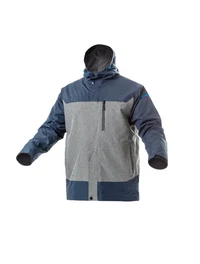 Короткая водонепроницаемая куртка TANGER, тёмно-синяя/серая, 2XL (56), HOGERT
