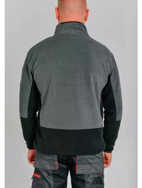 Hanorac cu fermoar gri/negru/roșu, mărimea 2XL Profmet 365416 3