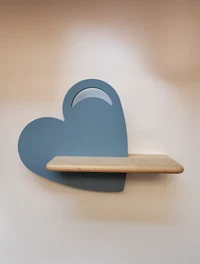 Aplică LED HEART 5W 4000K fără întrerup. blue CANDELLUX 3