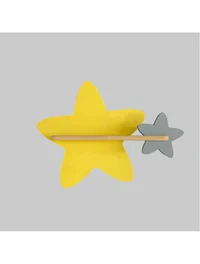 Aplică LED STAR 5W 4000K cu întrerup. golden+gray CANDELLUX