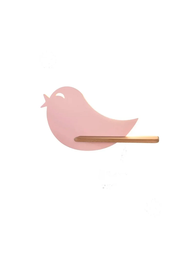 Aplică LED BIRD 5W 4000K fără întrerup. pink CANDELLUX 2