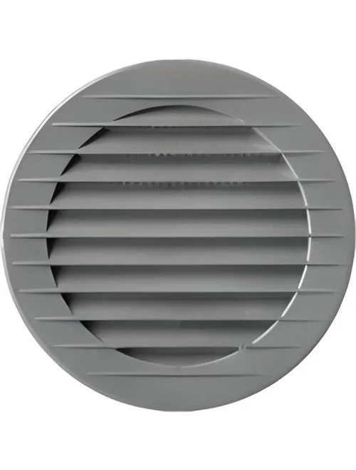 Grilă de ventilare rotundă 02-227 125mm gri AIRROXY