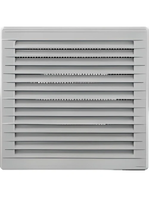 Grilă de ventilare 02-251 170x170 gri p/u țeavă 100mm AIRROXY