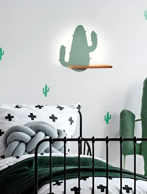 Aplică LED CACTUS-2 4W 4000K fără întrerup. green CANDELLUX