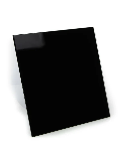 Panou 01-172 din sticlă 175x175 p/u ventilatoare dRim 100/125 negru AIRROXY