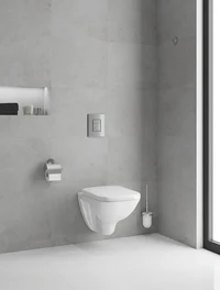 Комплект инсталляции Solido 4в1 с унитазом Euroceramic, сиденьем и хромированной панелью смыва 3