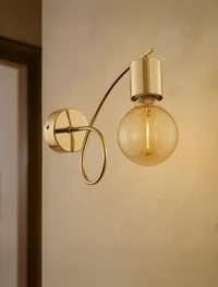 Настенный светильник TANGO 1xE27, макс. 60W, золотой, ALFA 2