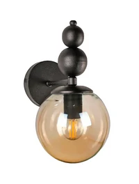 * Aplică SONSUZ 1xE27 Max 60W Black+honey Begusa