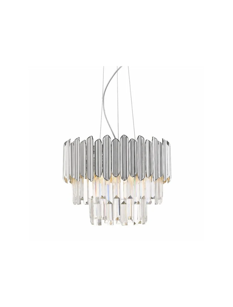 * Lustră GLADIUS P0535-05B-F4AC 5XE14 max 40w chrome cristal ZUMALINE 2