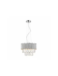 * Lustră GLADIUS P0535-05B-F4AC 5XE14 max 40w chrome cristal ZUMALINE
