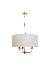 Lustra ROCCO 6231Z-H06 3xE27 max 40W white gold ZUMALINE