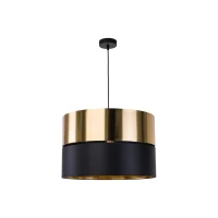 Lustră HILTON 1xE27 max 60W black+gold TK-LIGHT