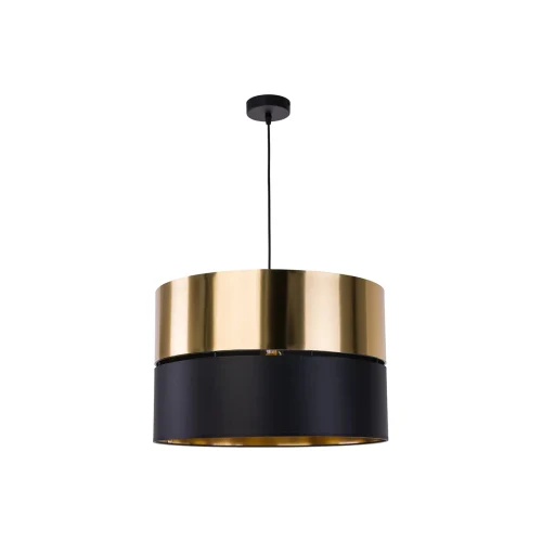 Lustră HILTON 1xE27 max 60W black+gold TK-LIGHT