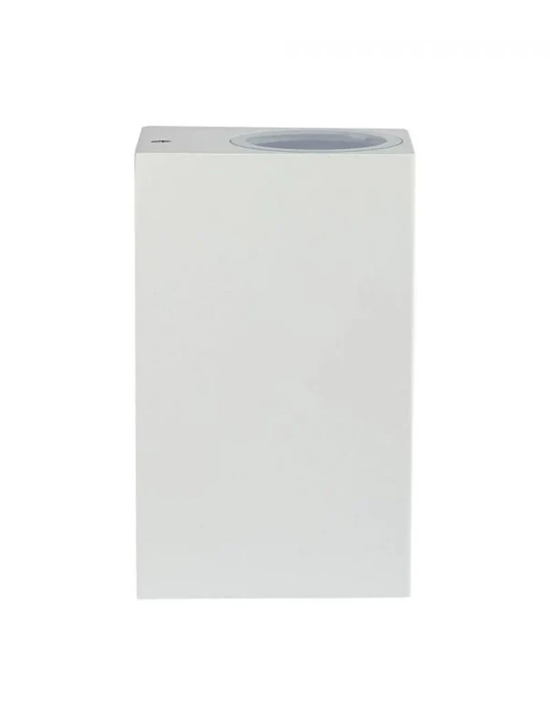 Corp de iluminat gradina 2xGU10 max35W 220V IP44 patrat alb V-TAC 3