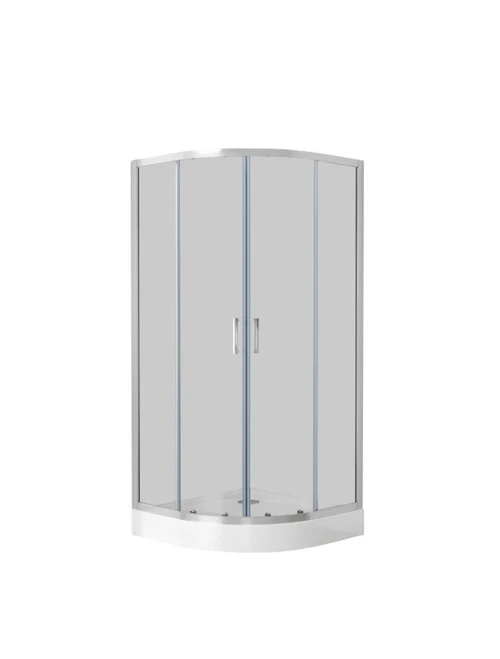 * Cabină de duș BS1001/100W 100x100x195 cadă H14cm 111413