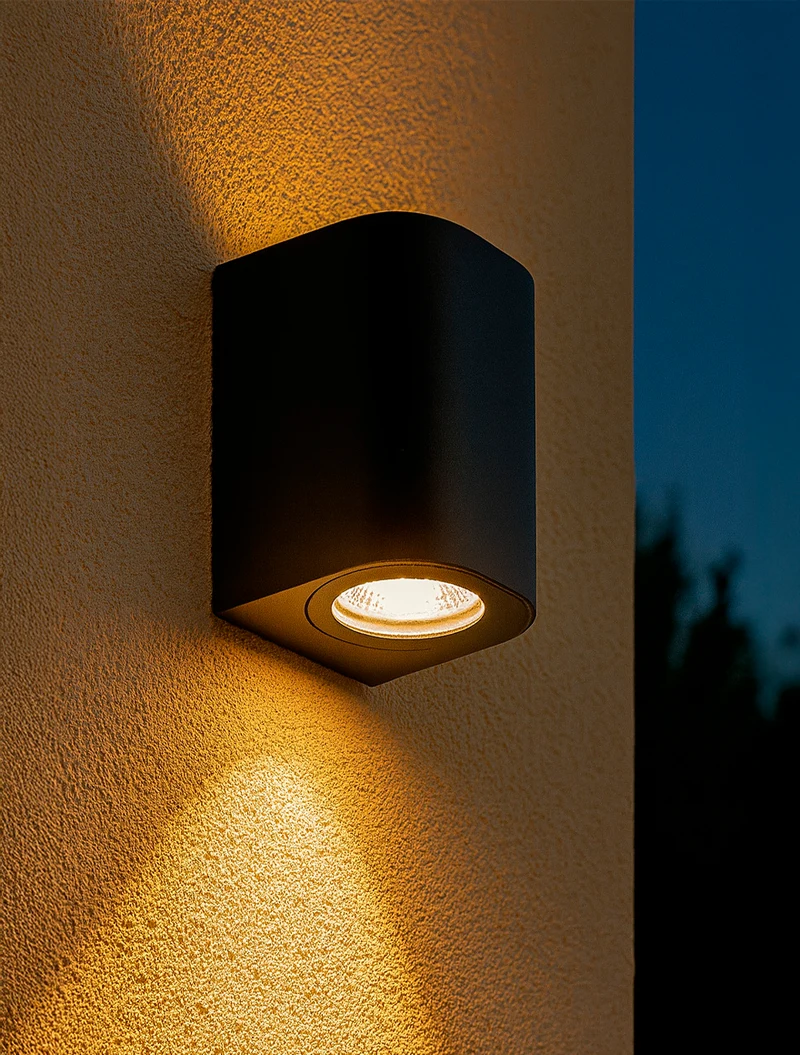 Corp de iluminat grădină MALDIV 2xGU10 220V IP64 negru CATA 2