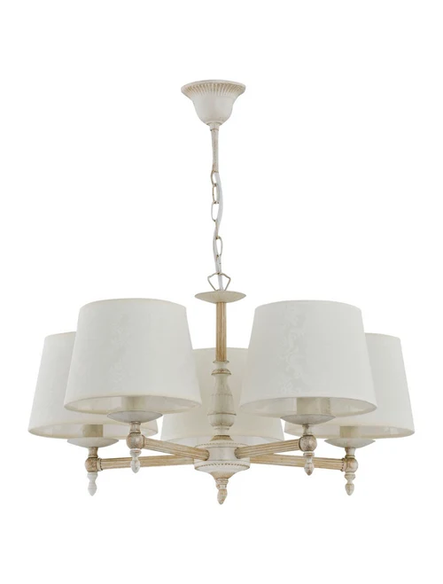 Lustră ROKSANA 5xE14 max 40W white ALFA