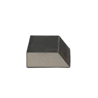 Burete abraziv trapezoidal cu patru fețe P80 100x70x25mm Profmet 316092 3