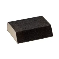 Абразивная губка трапециевидная четырехгранная_P40 100x70x25mm Profmet 316090
