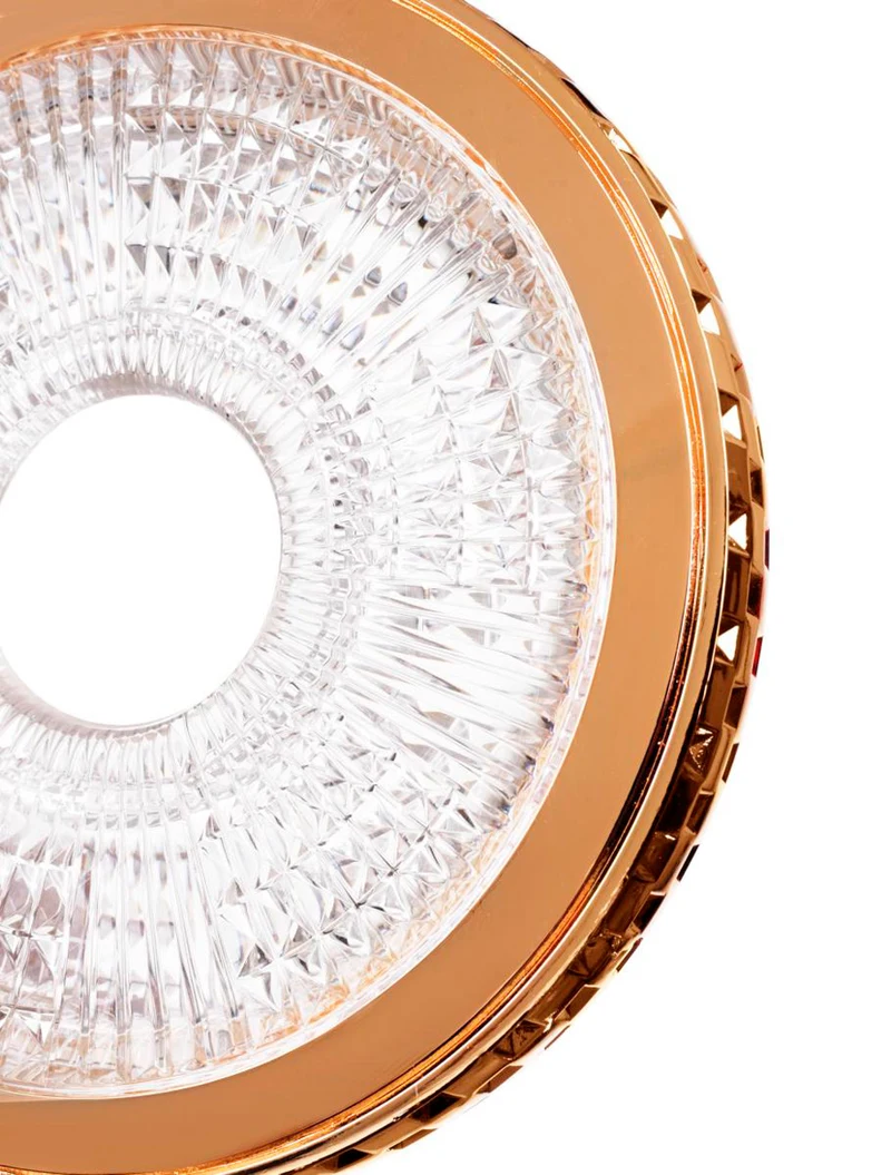 Подвесной LED-светильник JH-966, D20 см, 10W, металл + акрил, золото, Luminaled 3