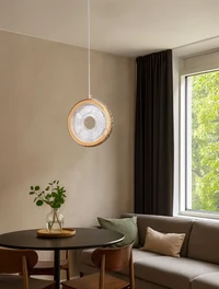 Подвесной LED-светильник JH-966, D20 см, 10W, металл + акрил, золото, Luminaled 2