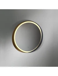 Oglindă LED HILAL HL-800-G 800mm (anti aburi+touch) gold ROKO 2