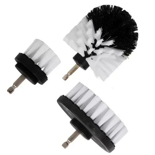 Set perii mașină de găurit tip moale albe PROFMET 382510