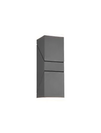 Настенный светодиодный светильник (бра) Trio AVON, 2x7 Вт SMD, 2x800 лм, 3000K, 230 В, IP54, антрацит