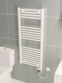 Электрическая сушилка для полотенец 500x1200 500 Вт белая Warma Flat 3