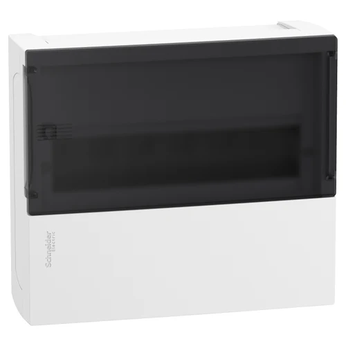 Cofret plastic aplicat 12M ușă fumurie Resi9 SCHNEIDER