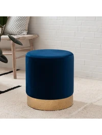 Scaun Puf p/u coffetable 2-7 albastru 2
