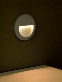 Светодиодный настенный светильник (бра) для лестниц / герметичный IP65 2W 4000K 60lm круглый серый V-TAC 2