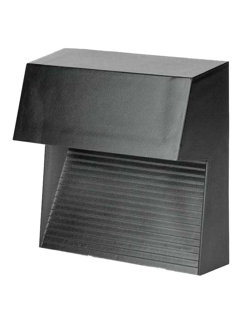 Aplica LED Scara/Perete,Ermetica IP65 3W 4000K 210lm patrat negru V-TAC 3
