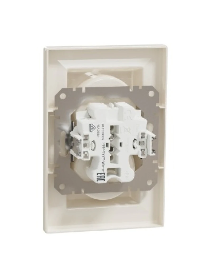 Priză dublă 2P 16A crem EPH9700123 SCHNEIDER 2
