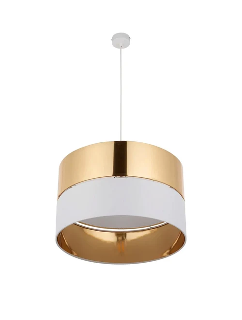 Lustră HILTON 1xE27 max 15W white+gold TK-LIGHT