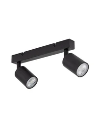 Corp de iluminat TOP 2xGU10 max 10W black TK-LIGHT