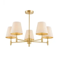 * Lustră ASTRIT 5xE14 max 40W gold ALFA