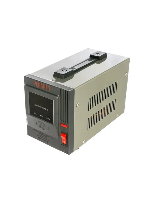 Стабилизатор напряжения РЕСАНТА АСН-500/1-Ц (АСН-500/1 П-500W) 63/6/1