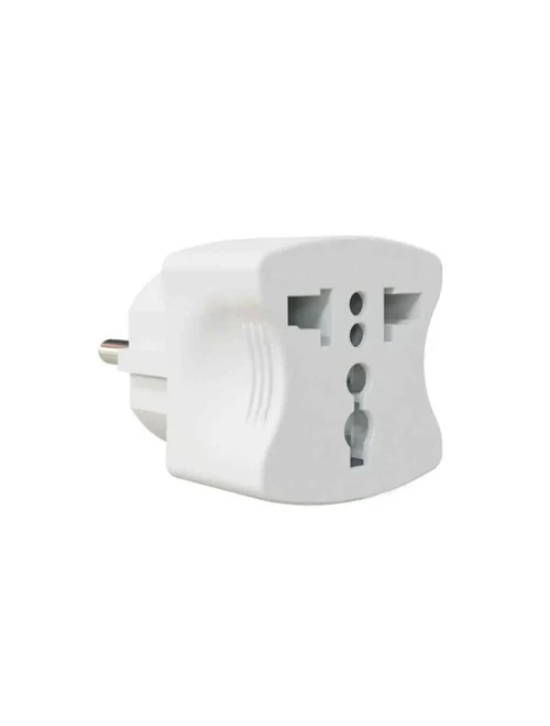 Adaptor European universal alb 16A  220-250V NEOMAX