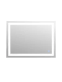 111314 Oglindă baie 800x600mm ortogonală LED touch Bayro Elipso