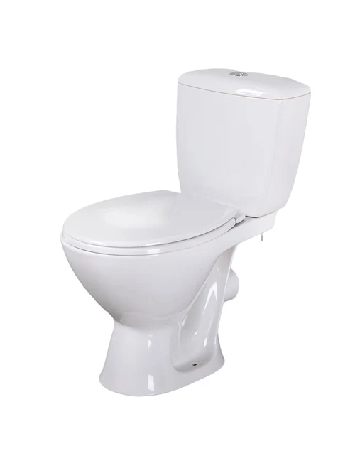 109731 Унитаз Cersanit Koral New, нижний подвод воды, горизонтальный выпуск, сиденье PP