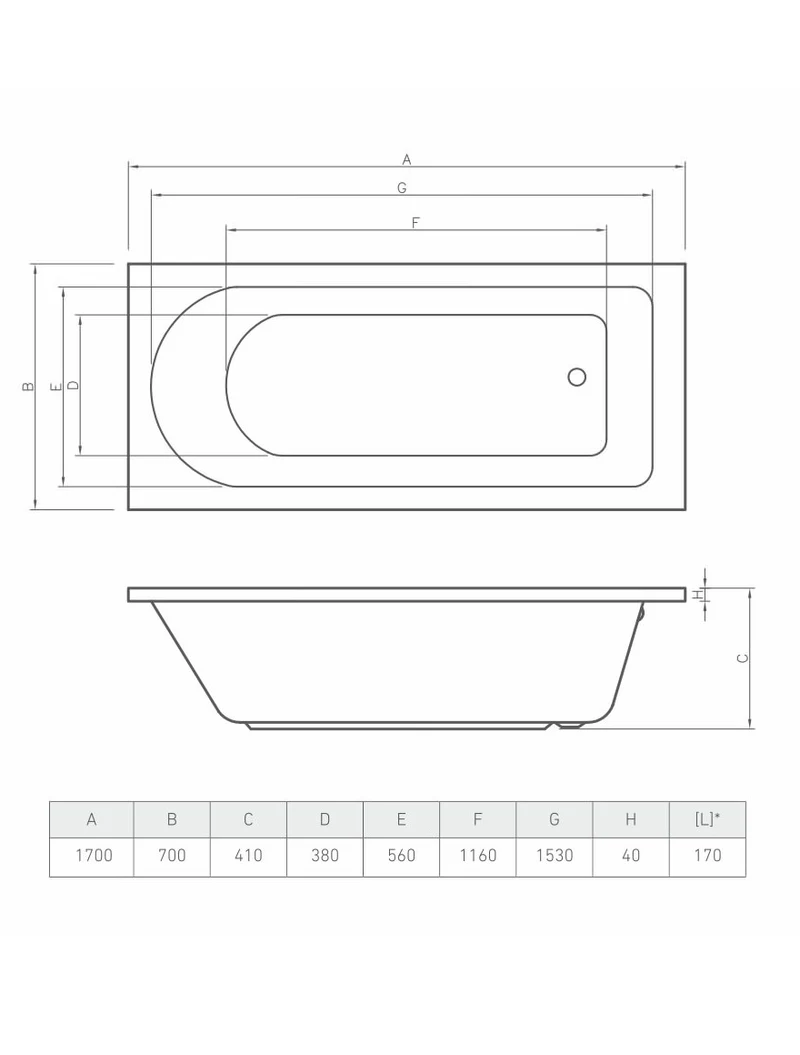 114226 Cadă acril 1700x700 Bonito Home Elara 3