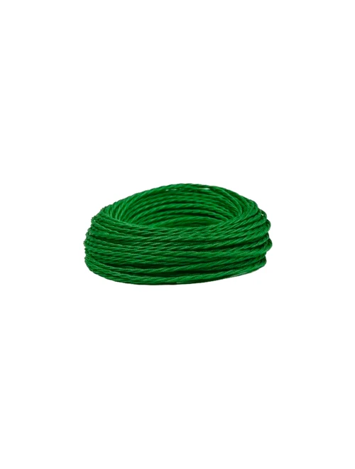 RE10047 Fir electric 2Х0.75mm retro rotund verde 50m Bandiera