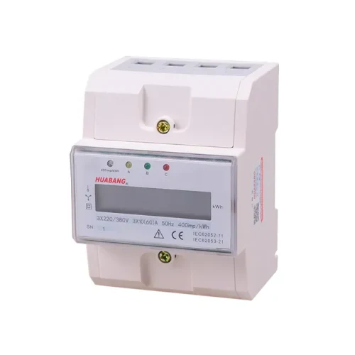 Contor electronic trifazat 10-60A 4P DDM100TC fără certificat metrologic