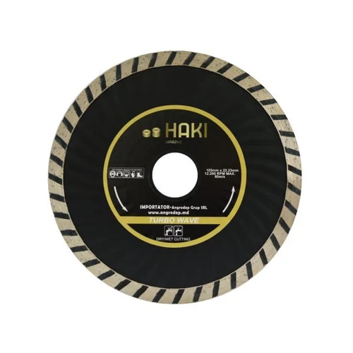 Disc diamantat 125x22.2 Turbo wawe HAKI
