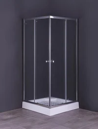 114395 Cabină duș 900x900x1950/130 4mm pătrată Irma LiniaH2O 2