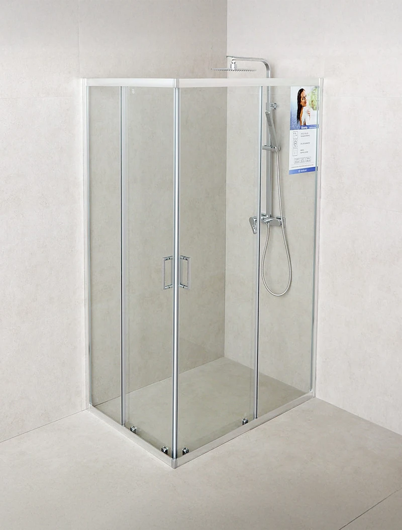 107746 Душевая кабина 1200x800x1900 6mm универсальная Granta LiniaH2O 4