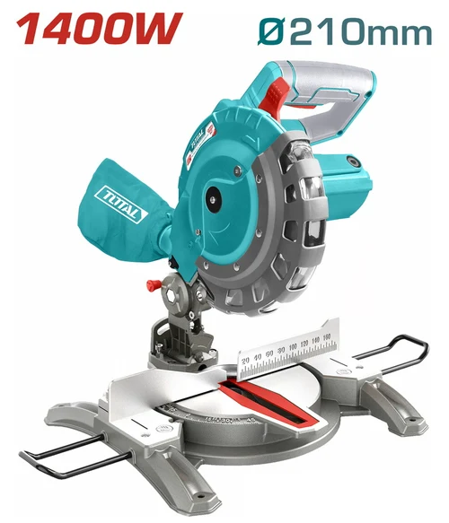 Fierăstrău circular de retezat D210mm 1400W Total TS42142107