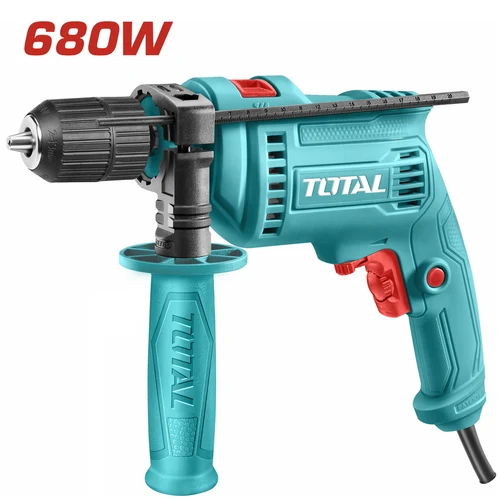 Ударная дрель 680 Вт TOTAL TG1061356-2
